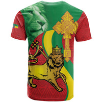 Ethiopia National Day T Shirt Ethiopia Lion of Judah African Pattern - Wonder Print Shop