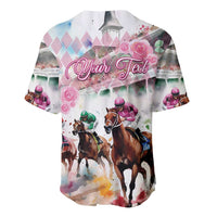 Personalized Kentucky Horse Racing Baseball Jersey 151st Anniversary Run For The Roses