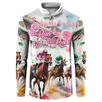 Personalized Kentucky Horse Racing Button Sweatshirt 151st Anniversary Run For The Roses