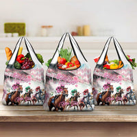 Personalized Kentucky Horse Racing Grocery Bag 151st Anniversary Run For The Roses