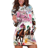 Personalized Kentucky Horse Racing Hoodie Dress 151st Anniversary Run For The Roses