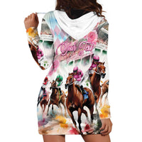 Personalized Kentucky Horse Racing Hoodie Dress 151st Anniversary Run For The Roses