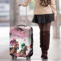 Personalized Kentucky Horse Racing Luggage Cover 151st Anniversary Run For The Roses