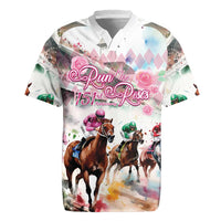 Personalized Kentucky Horse Racing Rugby Jersey 151st Anniversary Run For The Roses
