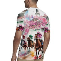 Personalized Kentucky Horse Racing Rugby Jersey 151st Anniversary Run For The Roses