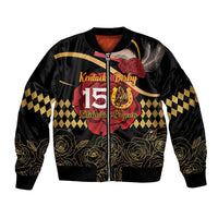 Kentucky Horse Racing Bomber Jacket Celebrating 151 Years Horseshoe With Roses