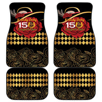 Kentucky Horse Racing Car Mats Celebrating 151 Years Horseshoe With Roses