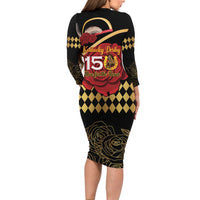 Kentucky Horse Racing Family Matching Long Sleeve Bodycon Dress and Hawaiian Shirt Celebrating 151 Years Horseshoe With Roses