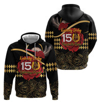 Kentucky Horse Racing Hoodie Celebrating 151 Years Horseshoe With Roses