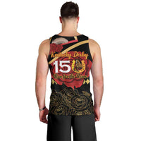 Kentucky Horse Racing Men Tank Top Celebrating 151 Years Horseshoe With Roses