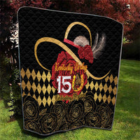 Kentucky Horse Racing Quilt Celebrating 151 Years Horseshoe With Roses