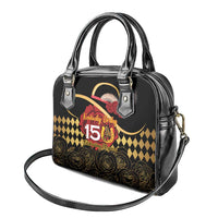 Kentucky Horse Racing Shoulder Handbag Celebrating 151 Years Horseshoe With Roses