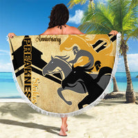 Personalized Preakness Horse Racing Beach Blanket 150th Anniversary Run For The Black-Eyed Susans