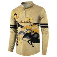 Personalized Preakness Horse Racing Button Sweatshirt 150th Anniversary Run For The Black-Eyed Susans
