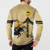 Personalized Preakness Horse Racing Button Sweatshirt 150th Anniversary Run For The Black-Eyed Susans