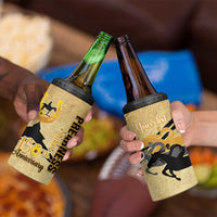 Personalized Preakness Horse Racing 4 in 1 Can Cooler Tumbler 150th Anniversary Run For The Black-Eyed Susans