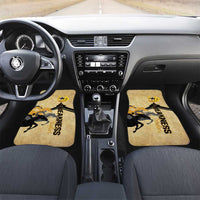 Personalized Preakness Horse Racing Car Mats 150th Anniversary Run For The Black-Eyed Susans