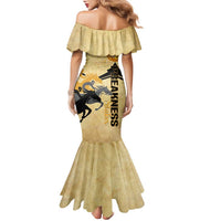 Personalized Preakness Horse Racing Family Matching Mermaid Dress and Hawaiian Shirt 150th Anniversary Run For The Black-Eyed Susans