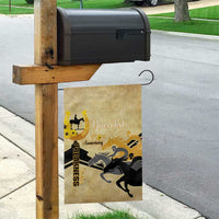 Personalized Preakness Horse Racing Garden Flag 150th Anniversary Run For The Black-Eyed Susans