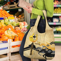 Personalized Preakness Horse Racing Grocery Bag 150th Anniversary Run For The Black-Eyed Susans