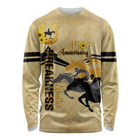 Personalized Preakness Horse Racing Long Sleeve Shirt 150th Anniversary Run For The Black-Eyed Susans