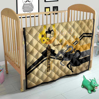 Personalized Preakness Horse Racing Quilt 150th Anniversary Run For The Black-Eyed Susans