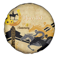 Personalized Preakness Horse Racing Spare Tire Cover 150th Anniversary Run For The Black-Eyed Susans