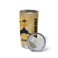 Personalized Preakness Horse Racing Tumbler Cup 150th Anniversary Run For The Black-Eyed Susans