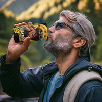 Personalized Preakness Horse Racing 4 in 1 Can Cooler Tumbler Horseshoe With Black-Eyed Susans