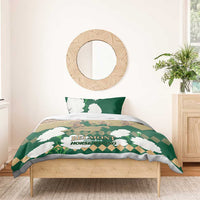 Personalized Belmont Horse Racing Bedding Set 157th Anniversary Run For The Carnations