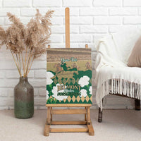 Personalized Belmont Horse Racing Canvas Wall Art 157th Anniversary Run For The Carnations