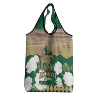 Personalized Belmont Horse Racing Grocery Bag 157th Anniversary Run For The Carnations