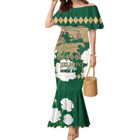 Personalized Belmont Horse Racing Mermaid Dress 157th Anniversary Run For The Carnations