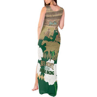 Personalized Belmont Horse Racing Tank Maxi Dress 157th Anniversary Run For The Carnations