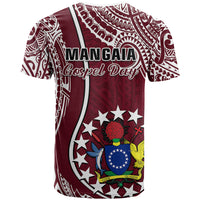 June 15 Mangaia Gospel Day Mangaia Cook Islands T Shirt Maroon Version - Wonder Print Shop