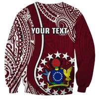 Personalised June 15 Mangaia Gospel Day Mangaia Cook Islands Sweatshirt Maroon Version - Wonder Print Shop
