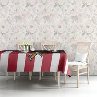 Custom USA 2024 Cricket Tablecloth Go Champions Eagles - Wonder Print Shop