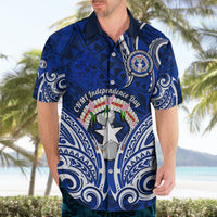Personalised Independence Day CNMI Hawaiian Shirt Northern Mariana Islands Tribal Tattoo Pattern - Wonder Print Shop