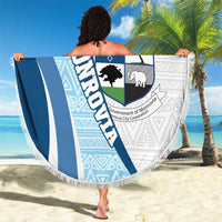 Liberia Monrovia Capital Beach Blanket African Pattern Curves Style