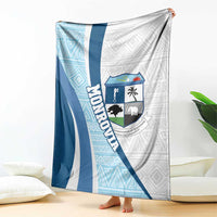 Liberia Monrovia Capital Blanket African Pattern Curves Style