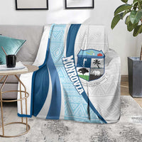 Liberia Monrovia Capital Blanket African Pattern Curves Style