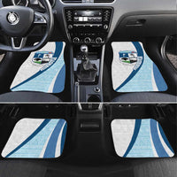 Liberia Monrovia Capital Car Mats African Pattern Curves Style