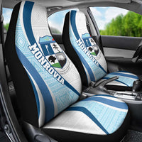 Liberia Monrovia Capital Car Seat Cover African Pattern Curves Style