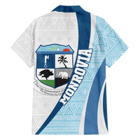 Liberia Monrovia Capital Family Matching Off The Shoulder Long Sleeve Dress and Hawaiian Shirt African Pattern Curves Style