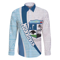 Liberia Monrovia Capital Family Matching Off The Shoulder Long Sleeve Dress and Hawaiian Shirt African Pattern Curves Style