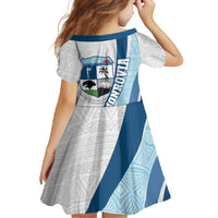 Liberia Monrovia Capital Family Matching Off Shoulder Maxi Dress and Hawaiian Shirt African Pattern Curves Style