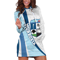 Liberia Monrovia Capital Hoodie Dress African Pattern Curves Style