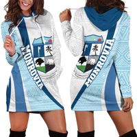 Liberia Monrovia Capital Hoodie Dress African Pattern Curves Style