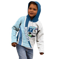 Liberia Monrovia Capital Kid Hoodie African Pattern Curves Style