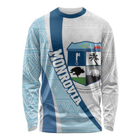 Liberia Monrovia Capital Long Sleeve Shirt African Pattern Curves Style